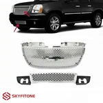 Front Upper&lower Grille Chrome For 2017-2013 Gmc Yukon/yukon Xl 1500. Fixed Price $89.99.