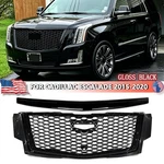 For Cadillac Escalade 2015-20 New Style Glossy Front Bumper Grille Molding Trim. Fixed Price $387.99.