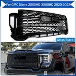 Gloss Black Bumper Grille Denali Style For Gmc Sierra 2500 Hd /3500 2020-2023. Fixed Price $319.99.