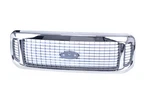 Chrome Front Grille W/gray Insert Assembly Replacement 02-04 Ford Excursion. Fixed Price $126.29.