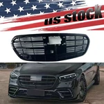 Black Front Bumper Grille For Mercedes Benz W223 S500 S580 2021+ Us Stock. Fixed Price $259.12.