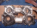1967 Olds Cutlass 442 Headlight Mounting Brackets Lh & Rh Mounts Turn Signals. Fixed Price $108.00.