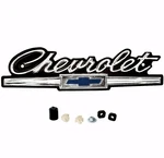 1966 Chevy Impala Grille Emblem - Chevrolet Script Chrome W/ Hardware Dynacorn. Fixed Price $82.95.