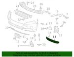 2021-2024 Honda Odyssey Genuine Lower Front Grille Oem 71105-THR-A50. Fixed Price $183.00.