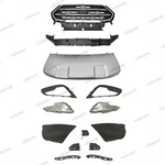 For Ecosport 2018-2021 Complete 14PC Front Bumper With Upper Grille & Fog Lights. Fixed Price $152.92.