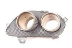 FEU-89381000-A1 Lh Tailpipes With Mesh Ferrari Used Parts. Fixed Price $1750.00.