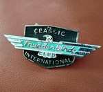 1955 1956 Ford Thunderbird Grill Badge Emblem Classic Club International. Fixed Price $49.00.