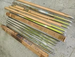 Nos Oem Lot Of (11) Molding Trim Parts 1949 1950 Ford Four Door Quarter Panel. Fixed Price $189.00.