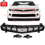New Front Grille Textured Black Plastic For 2014-2015 Chevrolet Camaro GM1200695. Fixed Price $80.08.