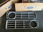 Nos 1973- 1975 Ford F-150 Grille Pair F-250 F-350 Right Left 1974 Pickup Truck. Fixed Price $550.00.