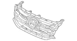 Genuine Honda 2011-2013 Odyssey Grille 75101-TK8-A01. Fixed Price $176.57.