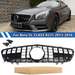 Gt-r Grille For 2013-2016 Mercedes-benz Sl-class R231 SL550 Gloss Black. Fixed Price $141.45.