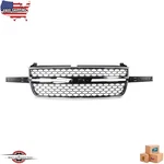 Fits 2003-2006 Chevrolet Silverado 1500 Front Grille Chrome And Black GM1200589. Fixed Price $240.33.