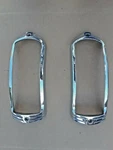 1941 Cadillac Tail Light Bezel Pair - Used Vintage Originals Guide #5931739. Fixed Price $70.00.