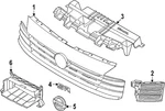 Genuine Nissan Outer Grille 62255-7LG0A. Fixed Price $678.17.