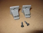 1992-1999 95 Chevy Suburban/tahoe Gmc Yukon Sun Visor Clips With Screws -gray. Fixed Price $24.95.