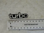 Saab 900 Classic " Turbo Badge For The Front Grille Metal. Fixed Price $44.27.