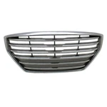 Capa Fits 15-16 Genesis & 2017 G80 Front Grille Assembly Silver W/satin Chrome. Fixed Price $480.95.
