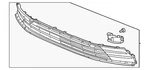 Genuine Honda Grille Front *NH696* 71150-30A-K00ZA. Fixed Price $181.21.