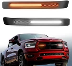 Led Grille Bar For 2019-2024 Dodge Ram 1500 With Amber Turn Signal Lights. Fixed Price $89.00.