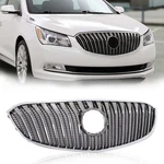 Fit For 2014-2016 Buick Lacrosse Front Bumper Grille Upper Chrome. Fixed Price $119.99.