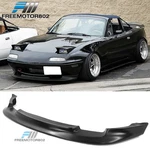 Fits 90-97 Mazda Miata MX5 Na Front Bumper Lip Spoiler Gv Style Pu Black. Fixed Price $67.99.