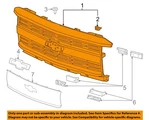 Gm Oem 15-18 Silverado 2500 Hd Components-grille Assy 23335300. Fixed Price $728.09.