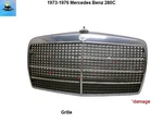 1158800583 1973 1974 1975 1976 Mercedes Benz 280C Coupe W114 Type Front Grille. Fixed Price $189.00.