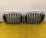2018-2021 Bmw X3 X4 Front Kidney Grille Left + Right Side Silver 7478670-04 Oem. Fixed Price $185.00.