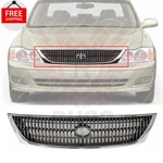 New Front Grille Chrome Shell With Black Insert Fits 2000-2002 Toyota Avalon. Fixed Price $154.45.