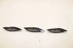 2014-2021 Maserati Ghibli Q4 Front Left Fender Air Outlet Vent Grille Set Of 3. Fixed Price $93.49.