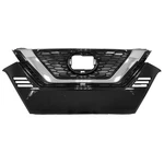 New Metallic Black W/chrome Molding Front Grille Fits 2020-2023 Nissan Qashqai. Fixed Price $175.96.