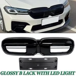 M60 Style Front Kidney Grille Led Light For 2021-2025 Bmw G30 G31 M5 Gloss Black. Fixed Price $259.99.