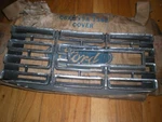 Nos 1968 Ford Galaxie Head Lamp Cover Lh. Fixed Price $112.49.