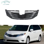 Front Upper Bumper Grille For Toyota Sienna 2011/2012-2017 Black Trim. Fixed Price $58.85.