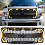 Ford F150 2009-2014 Raptor Style Upgrade Mesh Grille W/drl&turn Lights. Fixed Price $164.97.