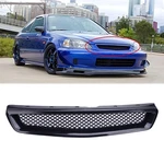 Ylt Auto Front Bumper Upper Grille Guard Abs Fit For 1999-2000 Civic, Black. Fixed Price $54.99.