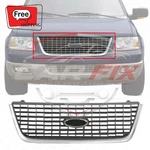 New Front Grille Chrome And Champagne 2003-2006 Ford Expedition FO1200400. Fixed Price $147.99.