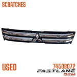 2018-2021 Mitsubishi Eclipse Cross Fr Bumper Upper Radiator Grill Oem 7450B072. Fixed Price $200.47.