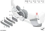 Genuine Bmw I20 Ix M60 XDRIVE40 XDRIVE50 Sav Air Curtain Left 51115A3AE03. Fixed Price $151.54.