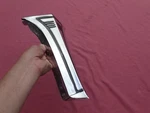 1941 Pontiac Radiator Grille Center Trim Panel, Nos! 505196. Fixed Price $269.99.