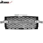 Fits 19-22 Chevy Silverado 1500 Chrome Gloss Black Front Bumper Hood Mesh Grille. Fixed Price $299.99.