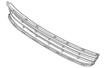 Genuine Bmw Lower Grille 51-13-9-498-597. Fixed Price $112.65.