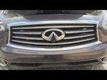 Grille Bright Chrome With Navigation Fits 15-17 Infiniti QX70 473934. Fixed Price $350.00.