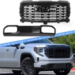 For Gmc Sierra 1500 2022-2025 Front Bumper Grille+lower Black W/air Duct. Fixed Price $259.99.