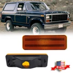 Amber Lens Front Parking Turn Signal Lights 80-86 Ford Bronco F150 F250 F350. Fixed Price $22.99.